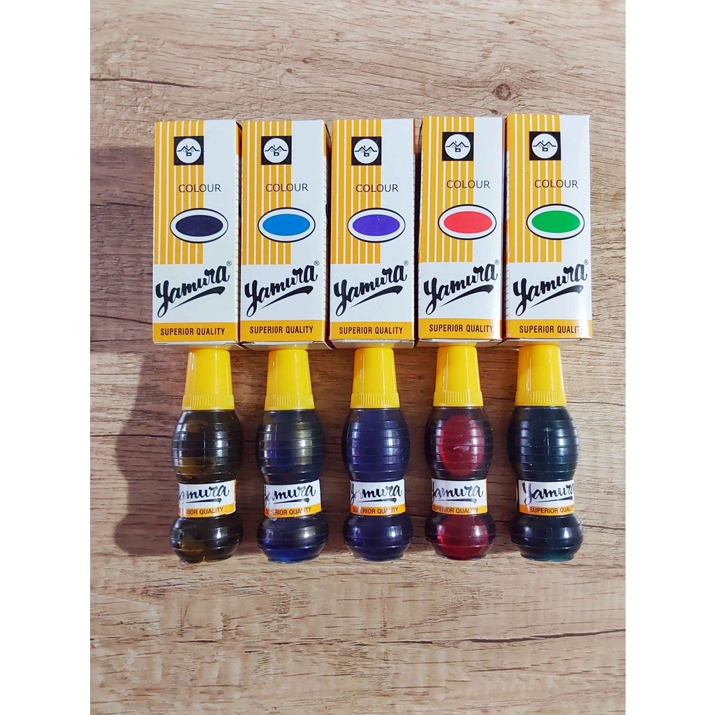 Jual YAMURA - Tinta Stampel Kecil 27 cc - Pcs | Shopee Indonesia