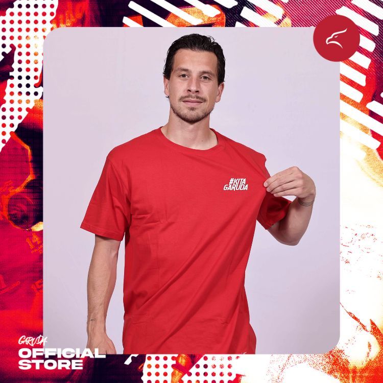 Jual Garuda Store - T-Shirt Player 12 - Red | Shopee Indonesia