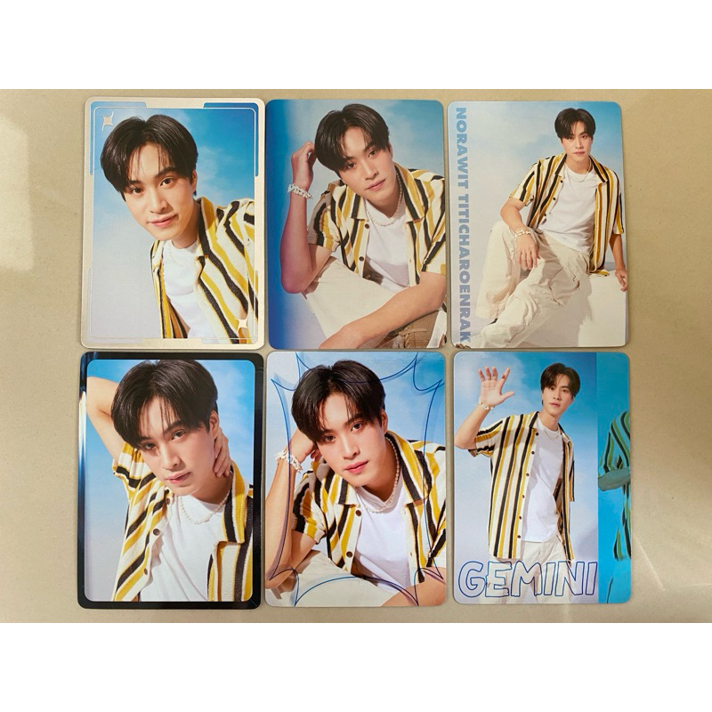 Jual Gemini Fourth Gemini Norawit Gmmtv Collectible Random Cards