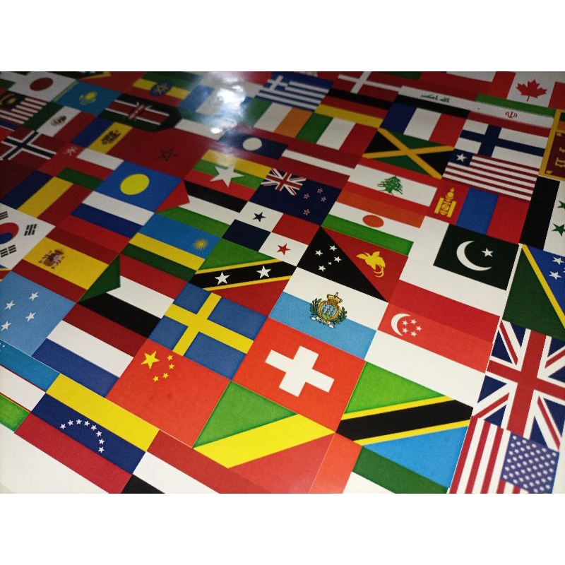 Jual 100PCS BENDERA DUNIA STICKER | BENDERA 100 NEGARA STIKER | STIKER ...