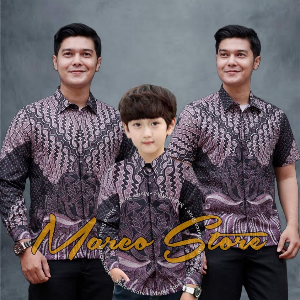 Jual TERBARU couple Sweet - Batik Couple Ayah dan Anak Laki-laki ...