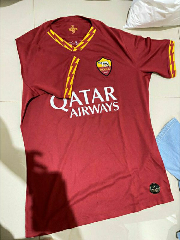 Jual Jersey Nike Qatar Airways Roma Original | Shopee Indonesia