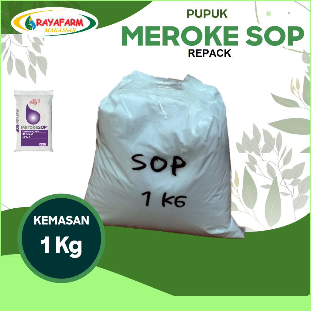 Jual PUPUK MEROKE SOP KEMASAN REPACK 1KG | Shopee Indonesia