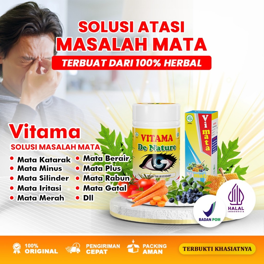 Jual CARUBAN TV | VITAMA SOLUSI KESEHATAN MATA | Shopee Indonesia