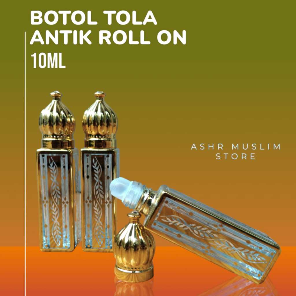 Jual Botol Perfume Tola Antik Roll On 10ML | Shopee Indonesia