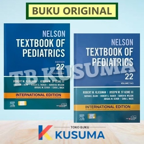 Jual NELSON TEXTBOOK OF PEDIATRICS 22E (VOL 1 + 2) / 22ND EDITION