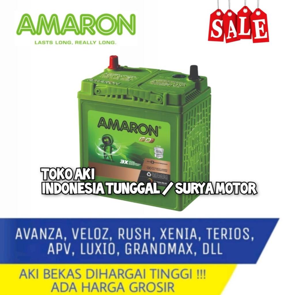 Jual AKI MOBIL AMARON NS60 AVANZA XENIA RUSH TERIOS VELOZ GRANDMAX