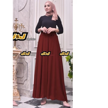 Hazell Celana Kulot Payung Jumbo Wanita Ceruty Baby Doll Premium Celana Wanita Premium Full