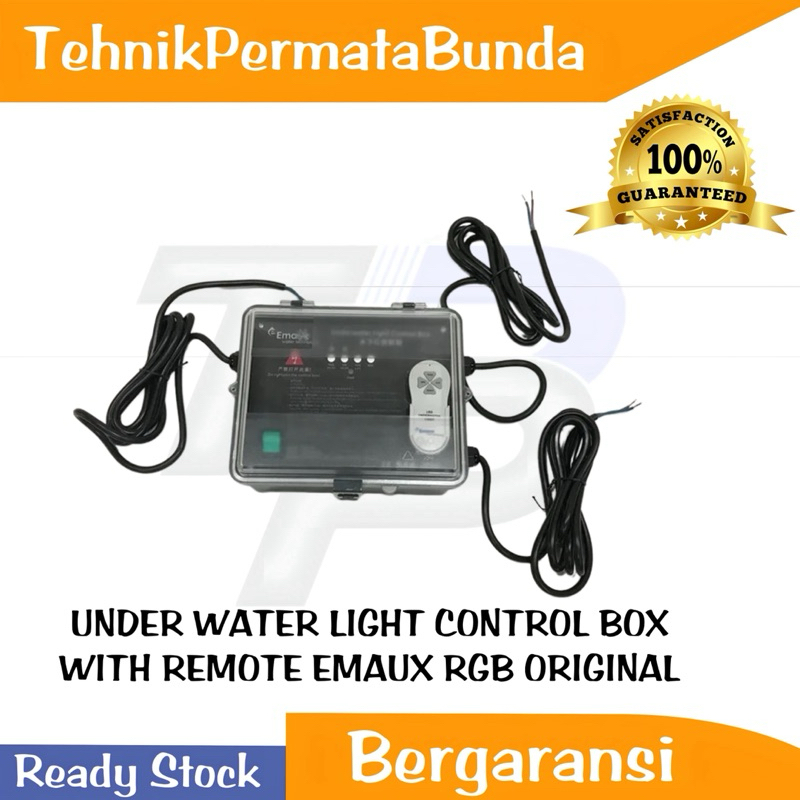Jual UNDER WATER LIGHT CONTROL BOX WITH REMOTE EMAUX RGB ORIGINAL