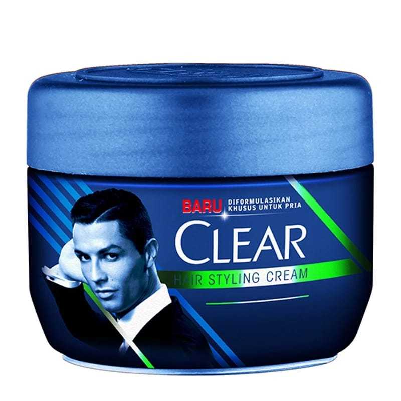 Jual MINYAK RAMBUT CLEAR HAIR STYLING CREAM ANTI DANDRUFF ~ MINYAK ...