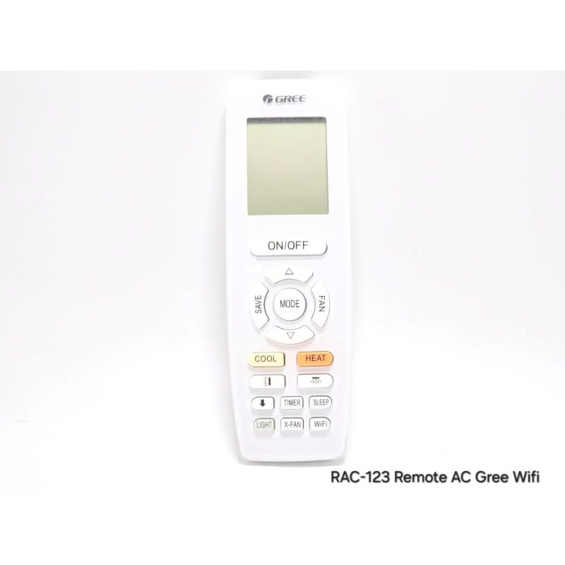 Jual Remote/Remot AC GREE wifi (RAC-125) | Shopee Indonesia