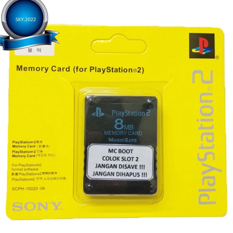 Jual Mc Boot for PS2 8MB Original | Shopee Indonesia