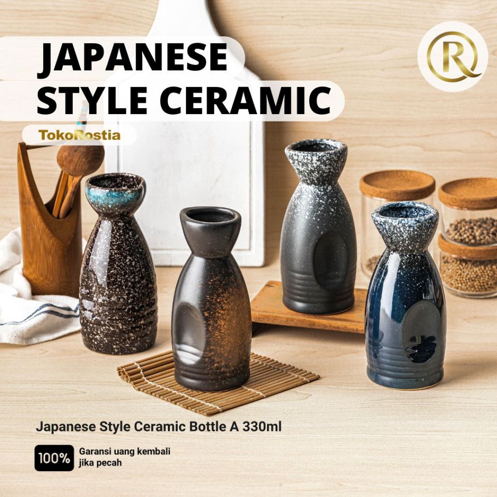 Jual Japanese Style Ceramic Bottle A 330ml | Shopee Indonesia