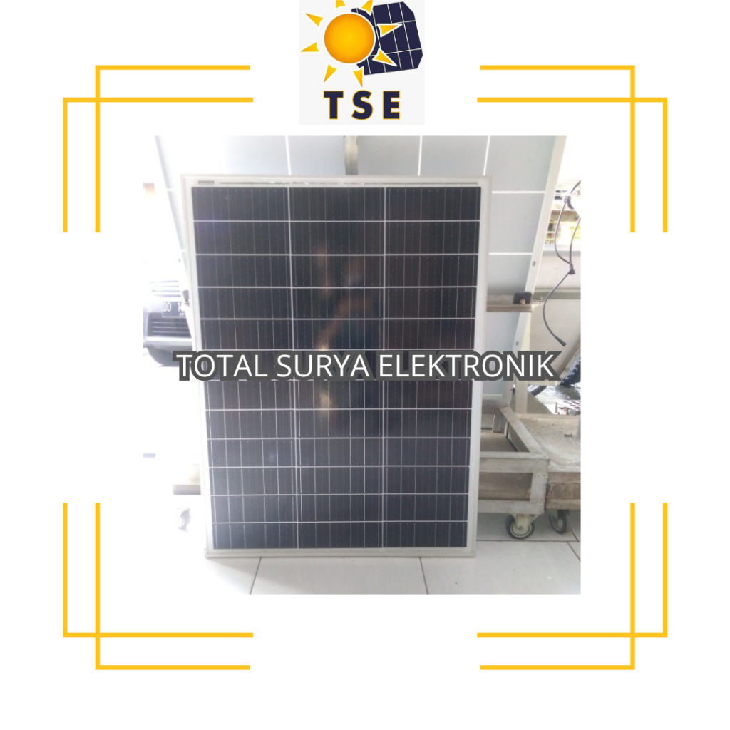 Jual PANEL SURYA / SOLAR CELL / SOLAR PANEL GREEN CELL 100WP MONO ...