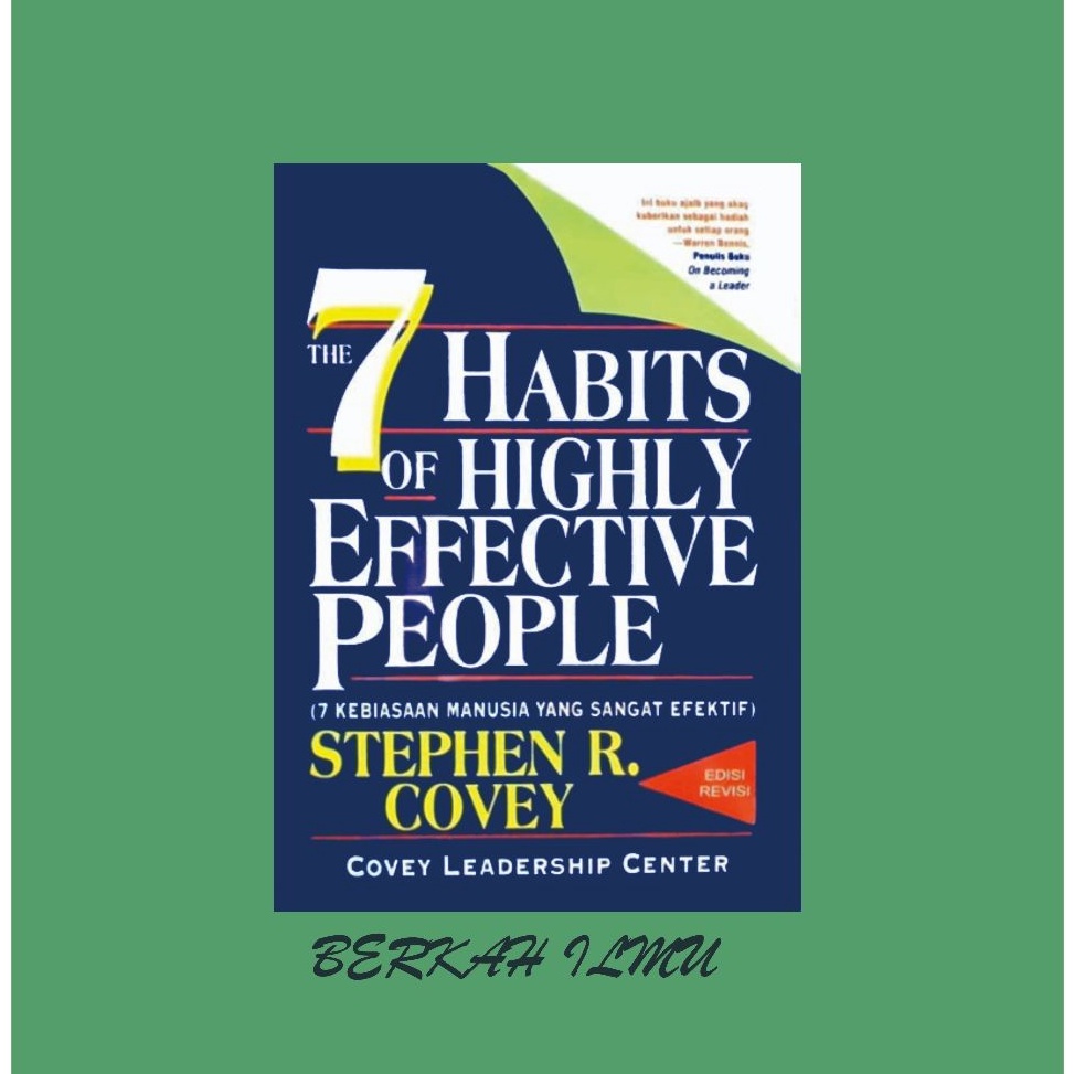 Jual KODE O14X The 7 Habits of Highly Effective People STEPHEN R COVEY ...