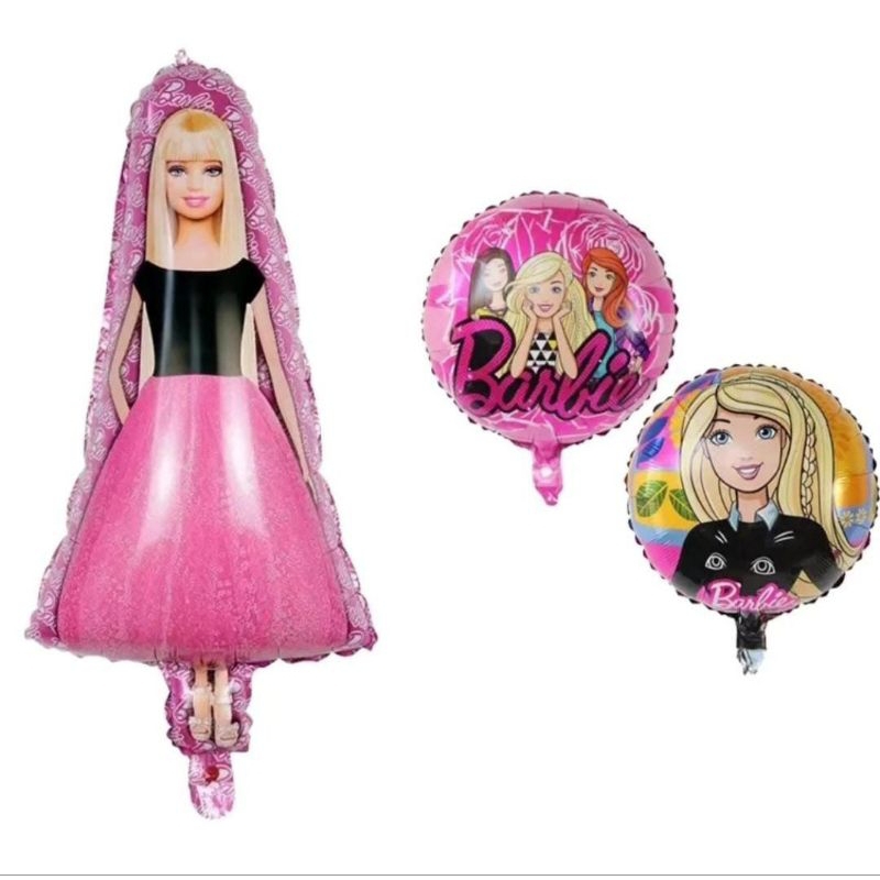 Jual balon barbie bulat dan berdiri lucu | Shopee Indonesia