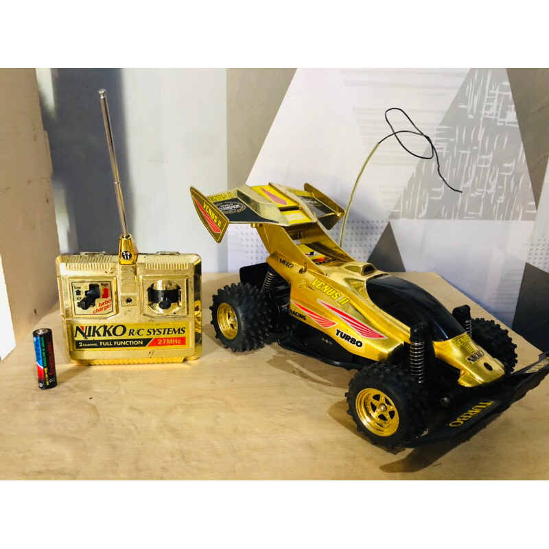 Jual Mobil Jadul RC Nikko Vintage Venus gold plated Shopee