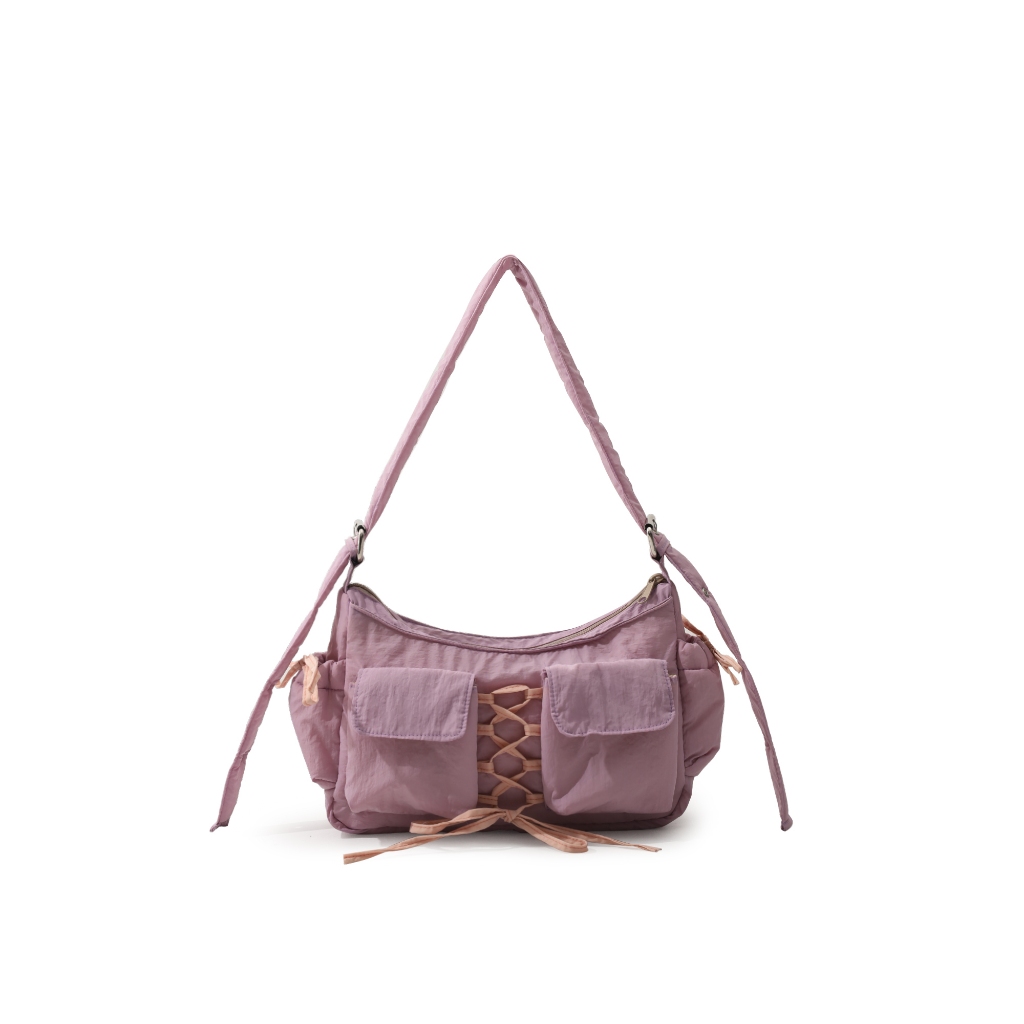 Jual IMOKEY Ruby Ribbon Bag Shoulder Sling Bag Tas Wanita Shopee Indonesia