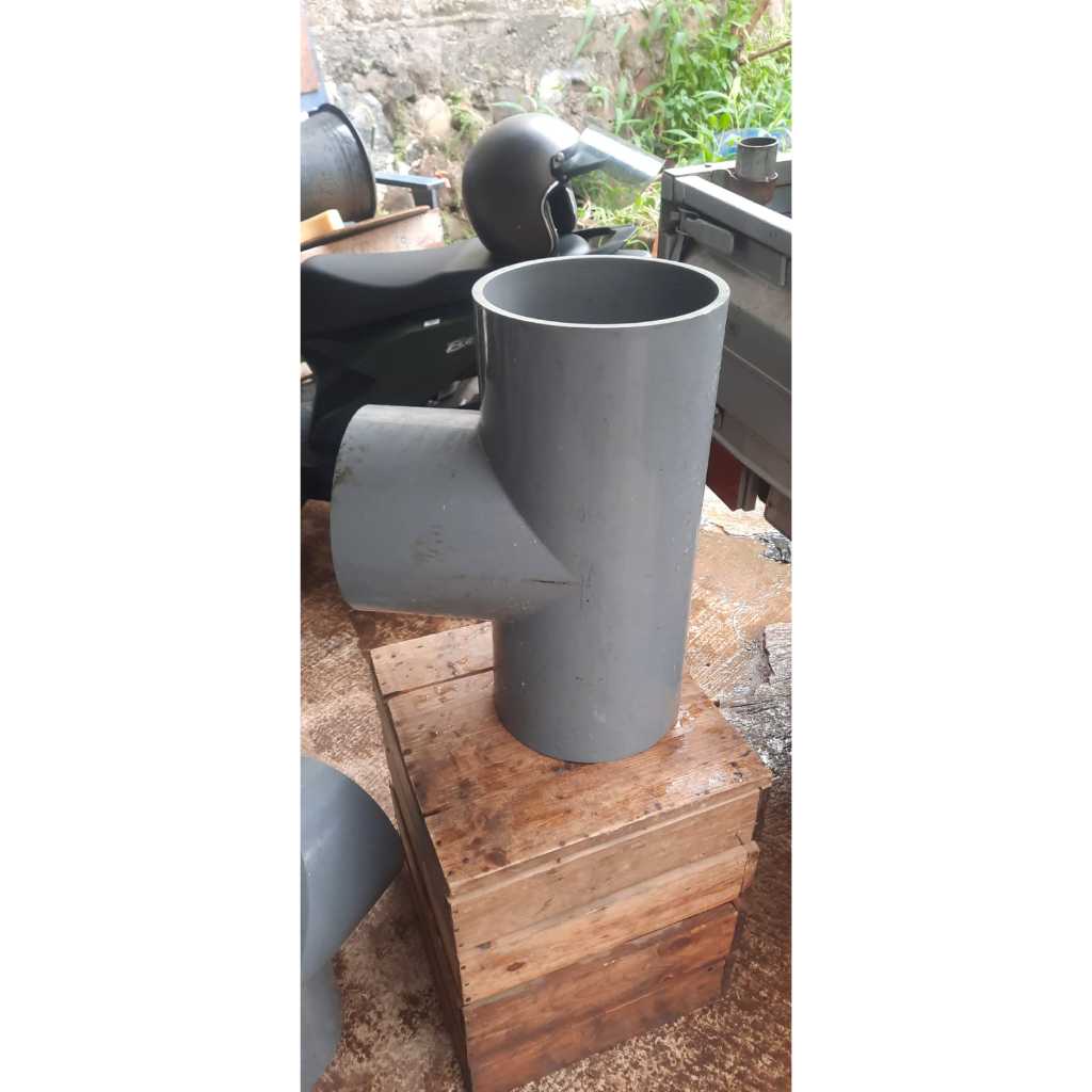 Jual Tee PVC Rucika AW 8 inch / Tee PVC 8