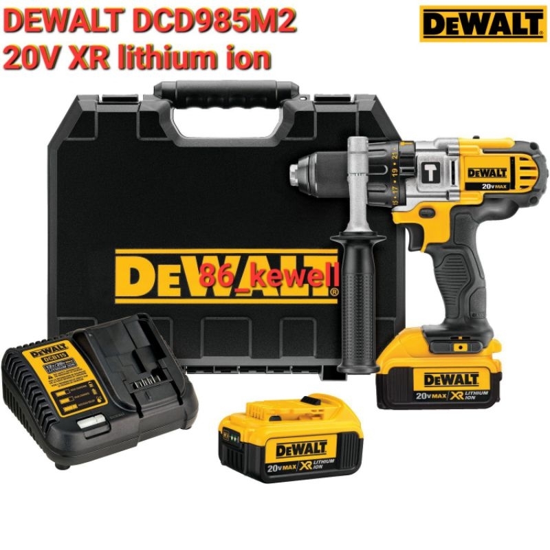 Jual Impact drill Dewalt DCD985M2 20V (hammer) 13mm | Shopee Indonesia