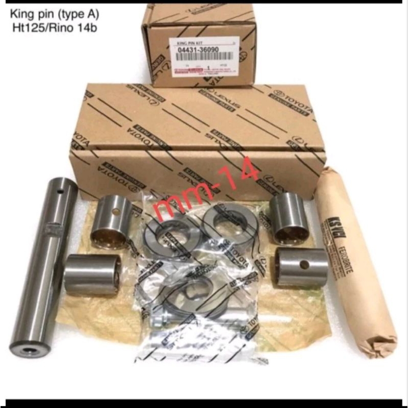 Jual KING PIN KIT KING PEN DYNA DUTRO HT125 HT130 RINO 14B ORI HARGA ...