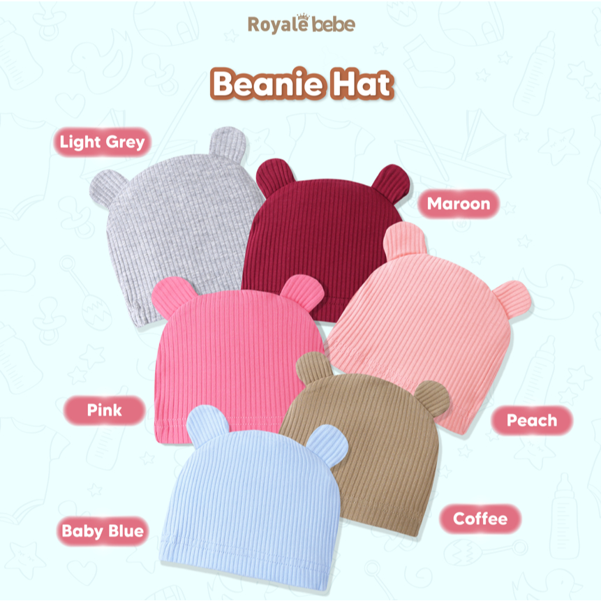 Jual Royale Bebe - Topi Bayi (Beanie Hat) | Shopee Indonesia