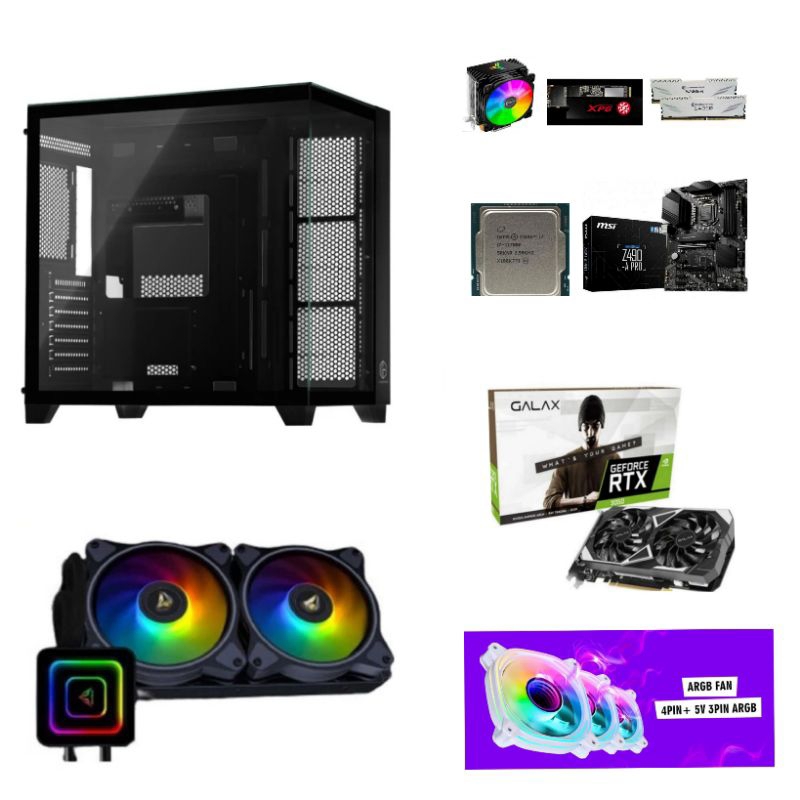 Jual Rakitan Pc Gaming Rendering Intel Core I F Gen Socket Lga Ddr Nvme Vga Rtx