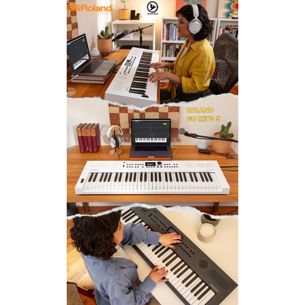 Jual Keyboard Roland GO KEYS 5 61 Key Touch Sensitive Portable Original ...