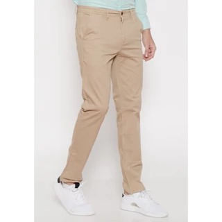 M231 Celana Panjang Pria Chino Pants Slim Fit Stretch Khaki 0274A