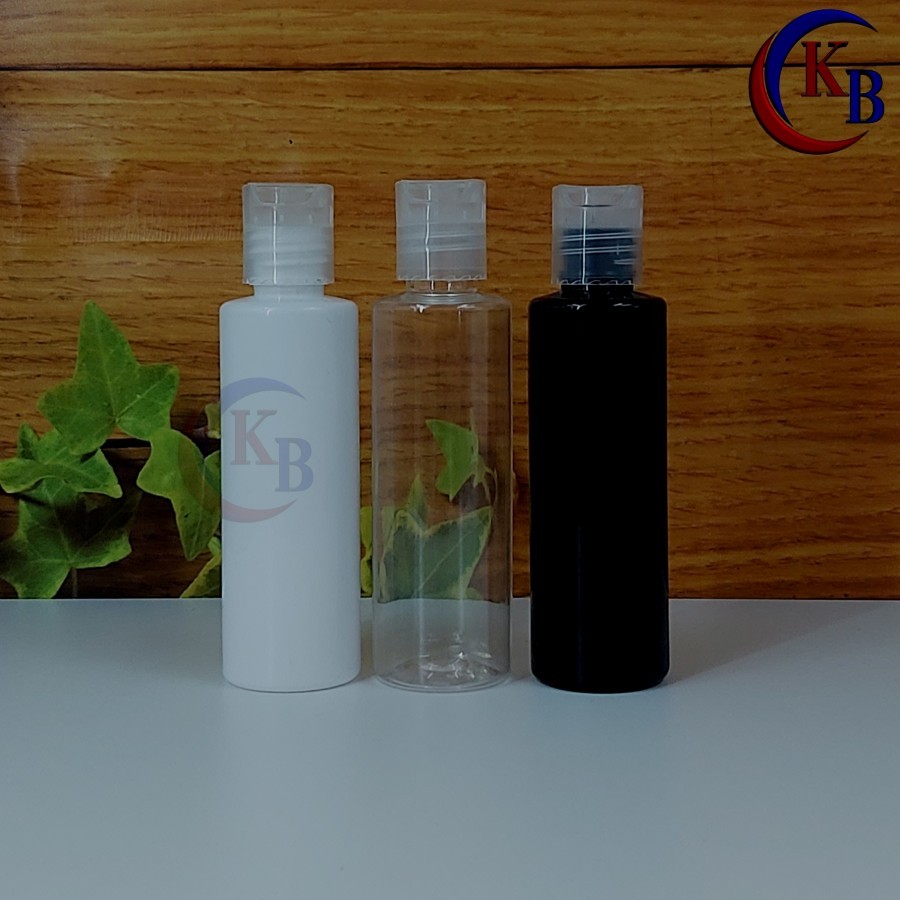 Jual BOTOL DISCTOP 60 ML PRESSTOP CLEAR / BOTOL PLASTIK PET RF 60ML ...