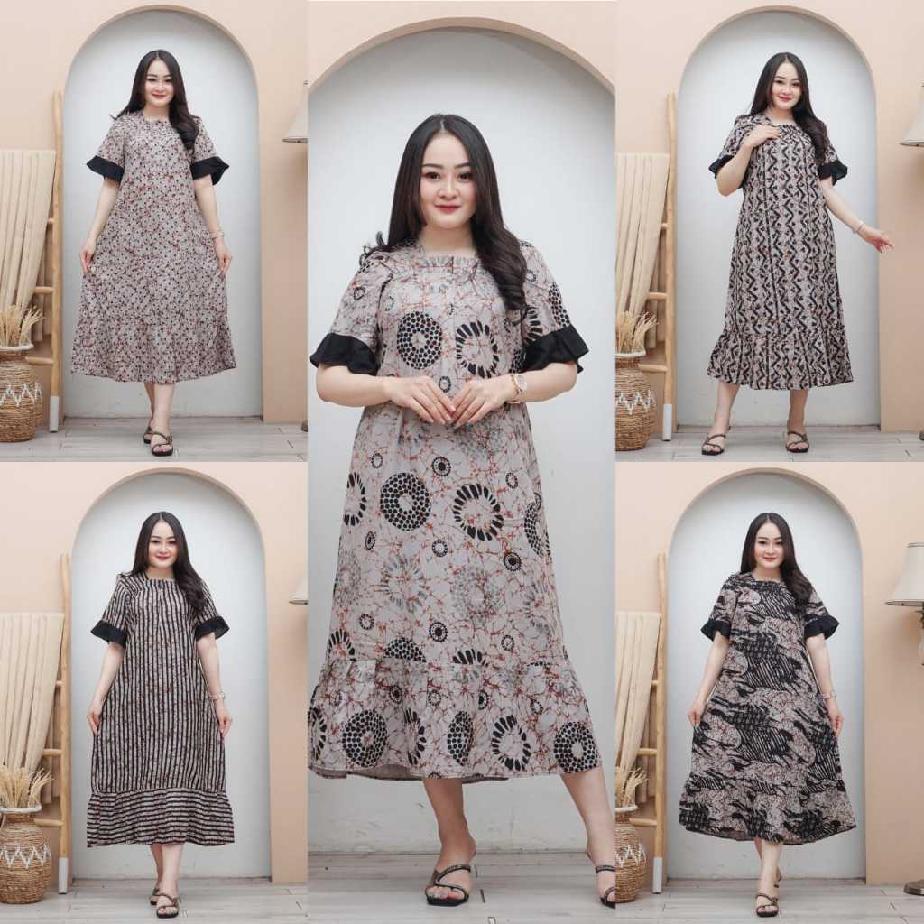 Jual Daster Rayon Busui | Dress Rayon Premium | Pakaian Kekinian ...