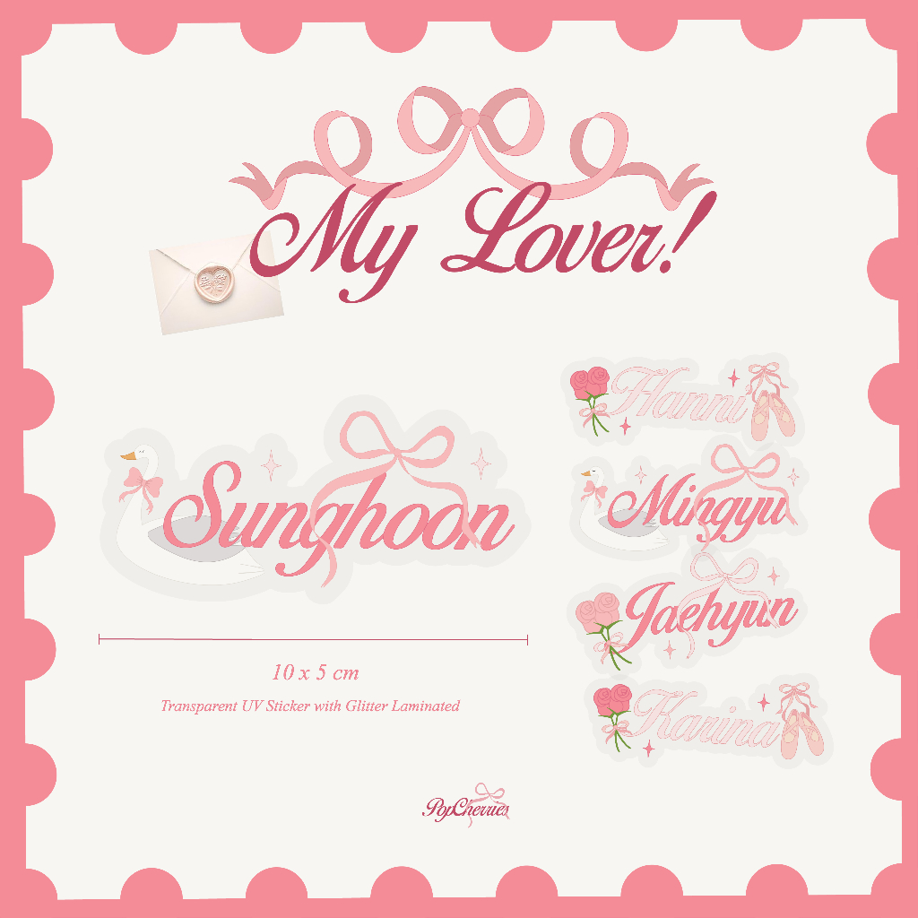 Jual popcherries.co - My Lover Big Sticker | Shopee Indonesia