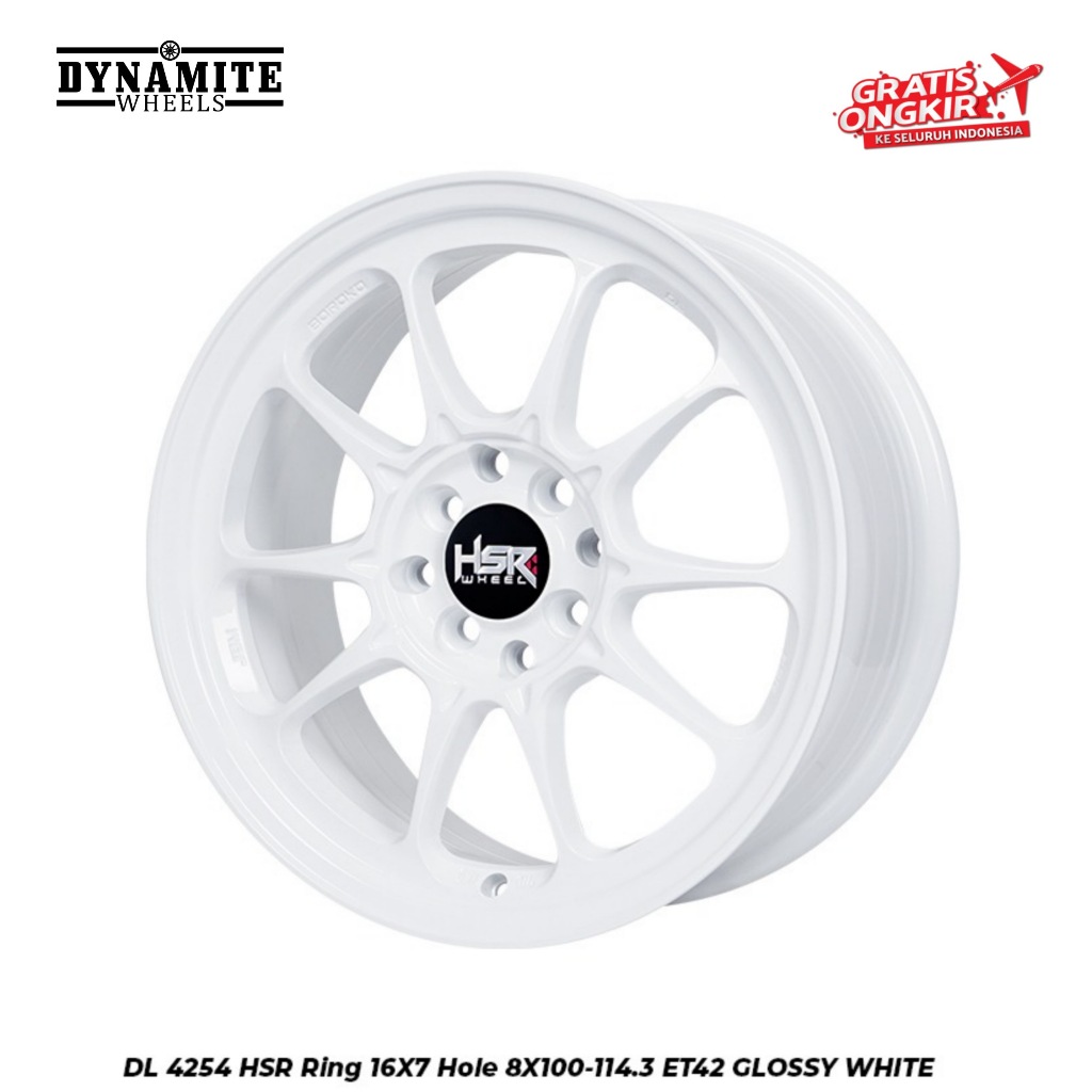 Jual Velg HSR DL 4254 Ring 16 Dobel Pcd 4 x 100 4 x 114,3 Buat Yaris ...