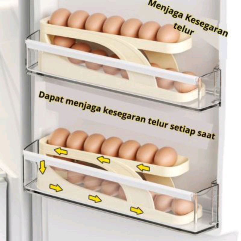Jual Rak Telur Tingkat / Egg Tray / Tempat Penyimpanan Telur Minimalis ...