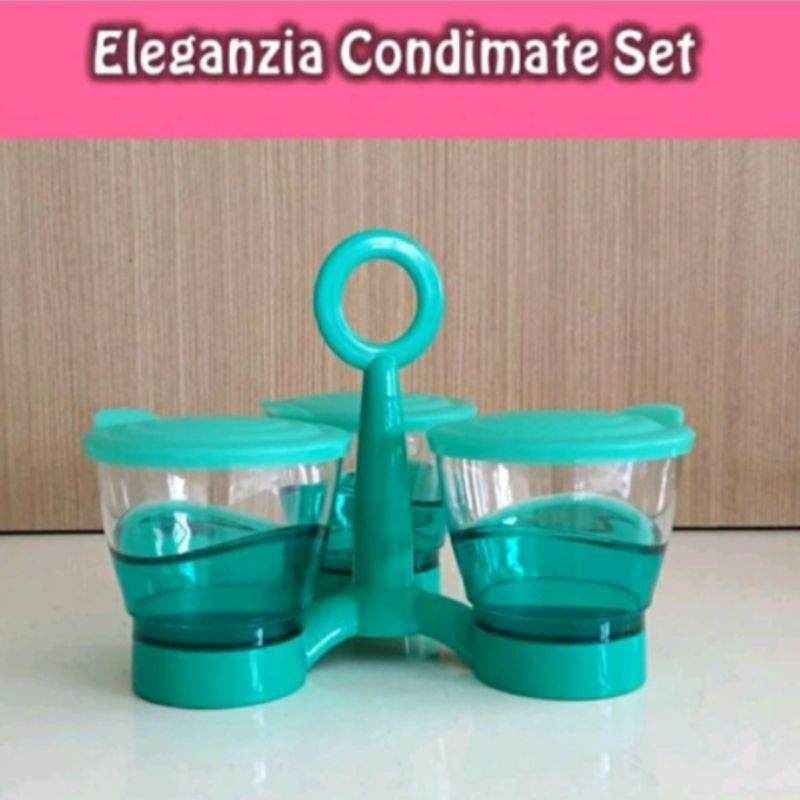 Jual Tupperware Tutup Eleganzia Condimate Set | Shopee Indonesia