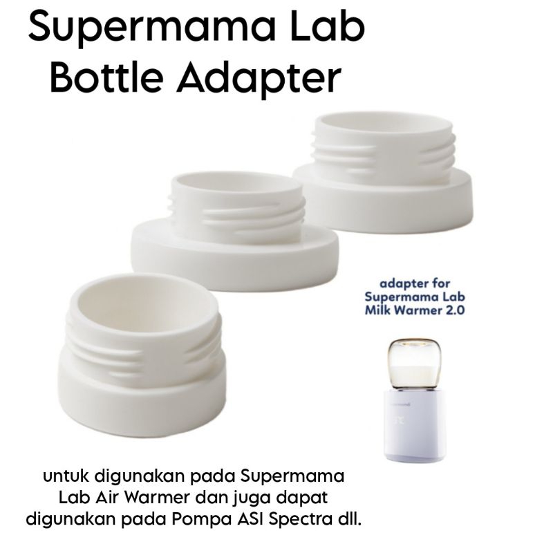 Jual SuperMama Lab Bottle Adapter for Bottle Warmer - Bottle Connector ...