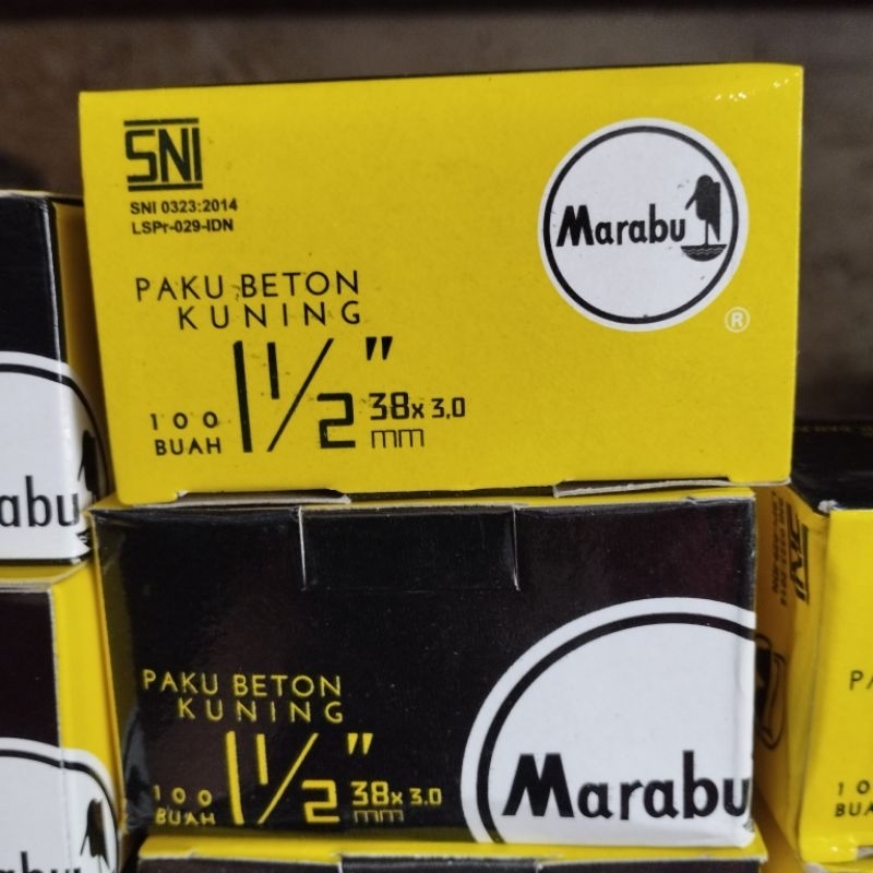 Jual paku beton kuning 1 1/2* (4cm) | Shopee Indonesia