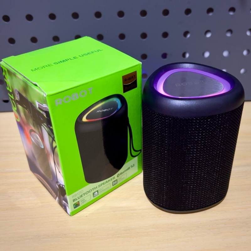 Jual ROBOT R120 Speaker Bluetooth RGB Light 1200mAH High Quality Sound ...