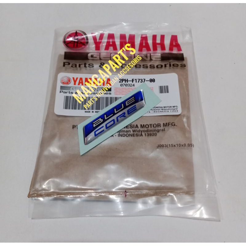 Jual Emblem bluecore original yamaha emblem blue core yamaha logo ...