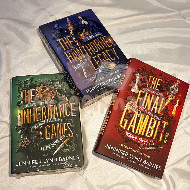 Jual The Inheritance Games , The Hawthorne Legacy , & The Final Gambit ...