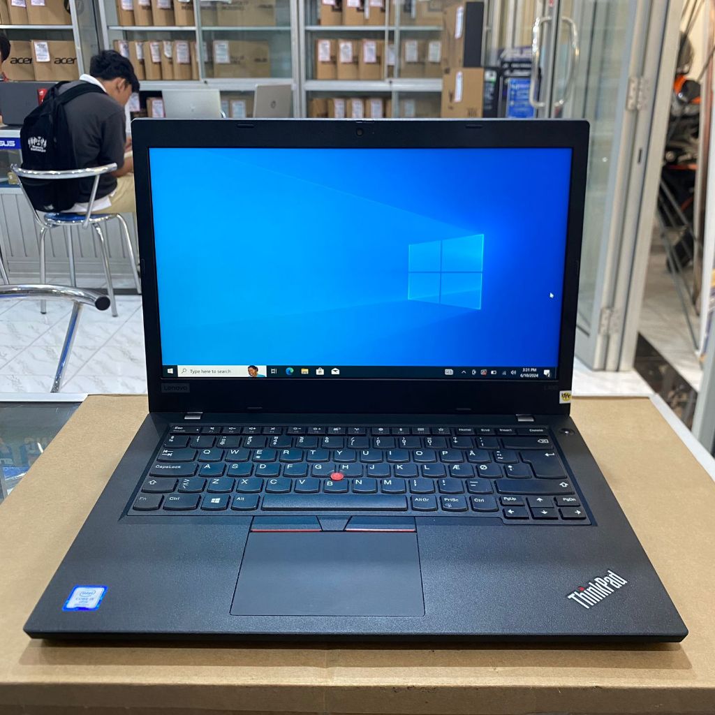 Jual Lenovo Thinkpad L490 Core I5 8265u 8gb 128gb Touchscreen Win10