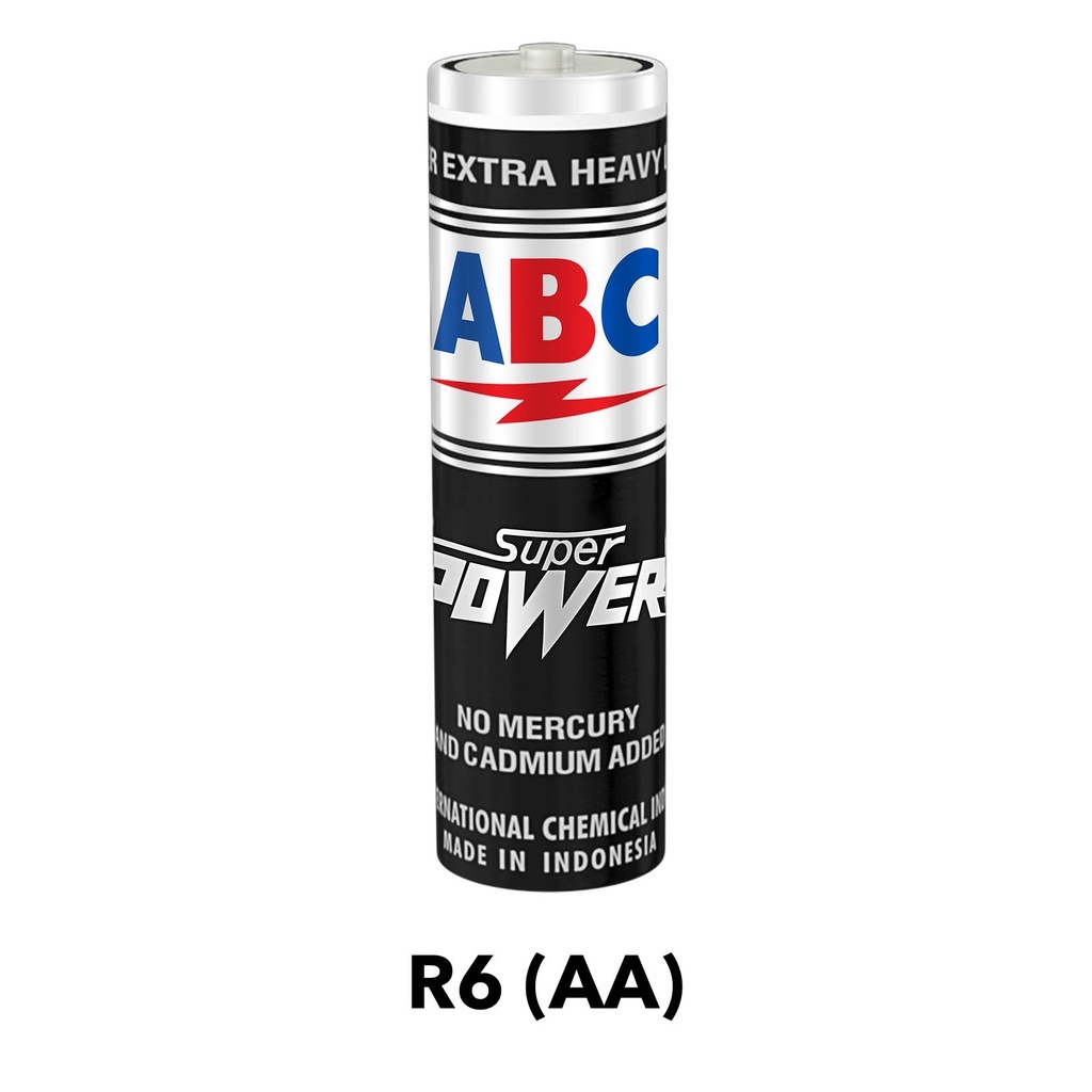Jual Baterai ABC Size AA R6P - ABC Dry Cell | Shopee Indonesia