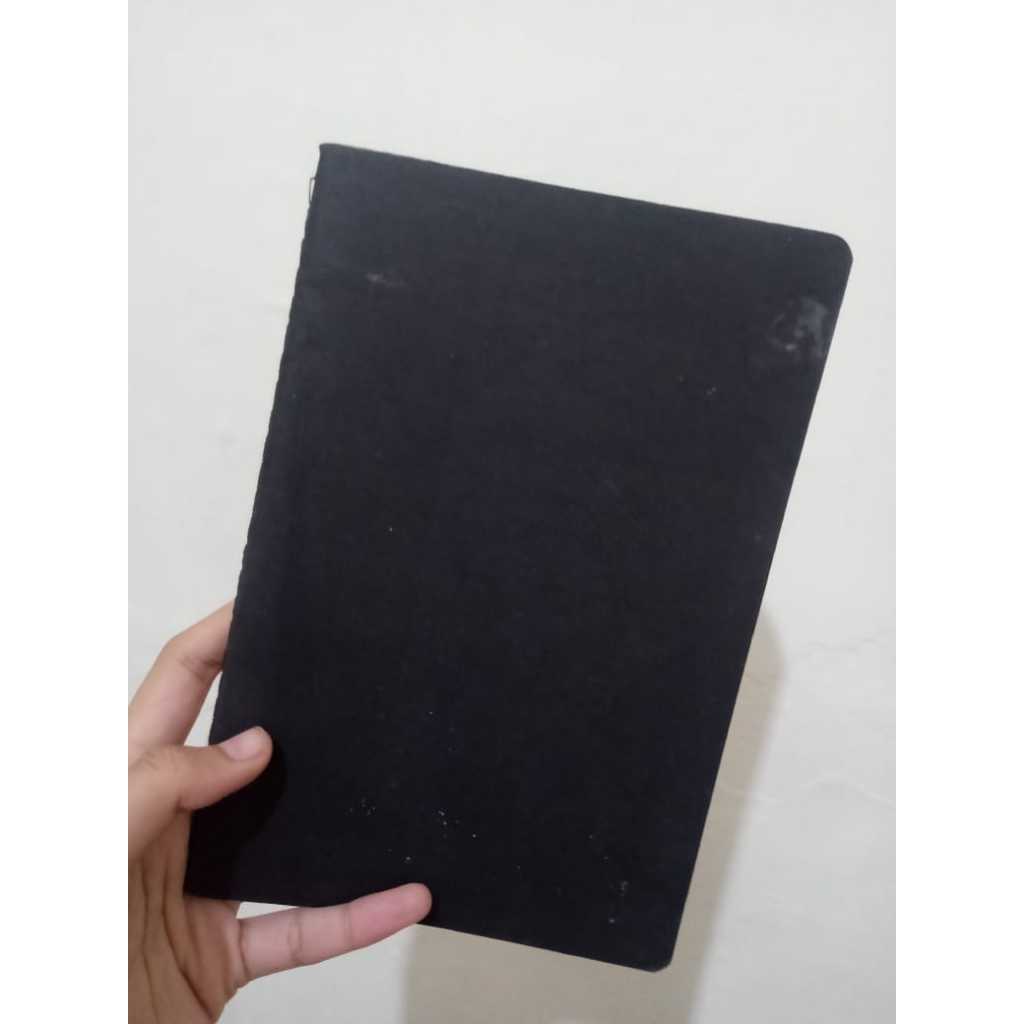 Jual Buku Tulis Kertas Hitam - Black Paper Plain Notebook | Shopee ...