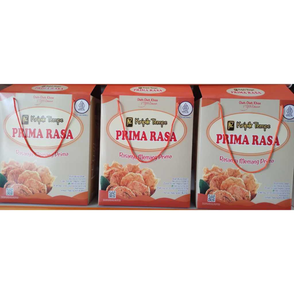 Jual KERIPIK TEMPE PRIMA RASA BOX BESAR, DUS BESAR, KERIPIK TEMPE ...