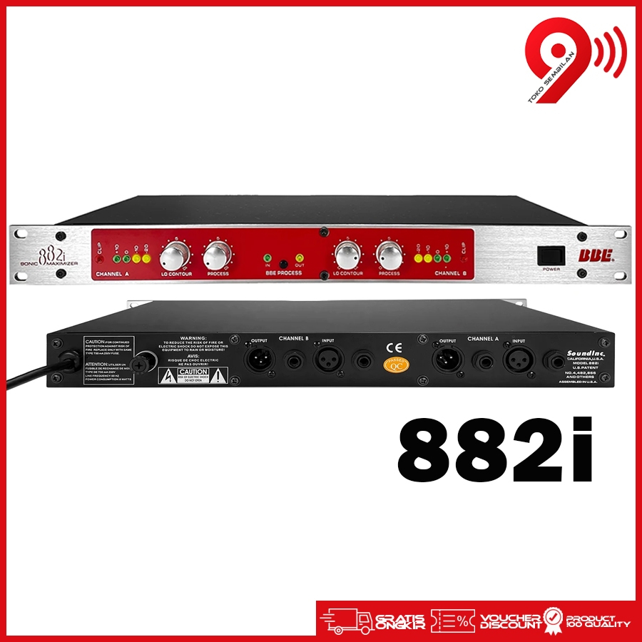 Jual Mixer type 882i MICROVERB 4 crossover 4 frequency subwoofer ...