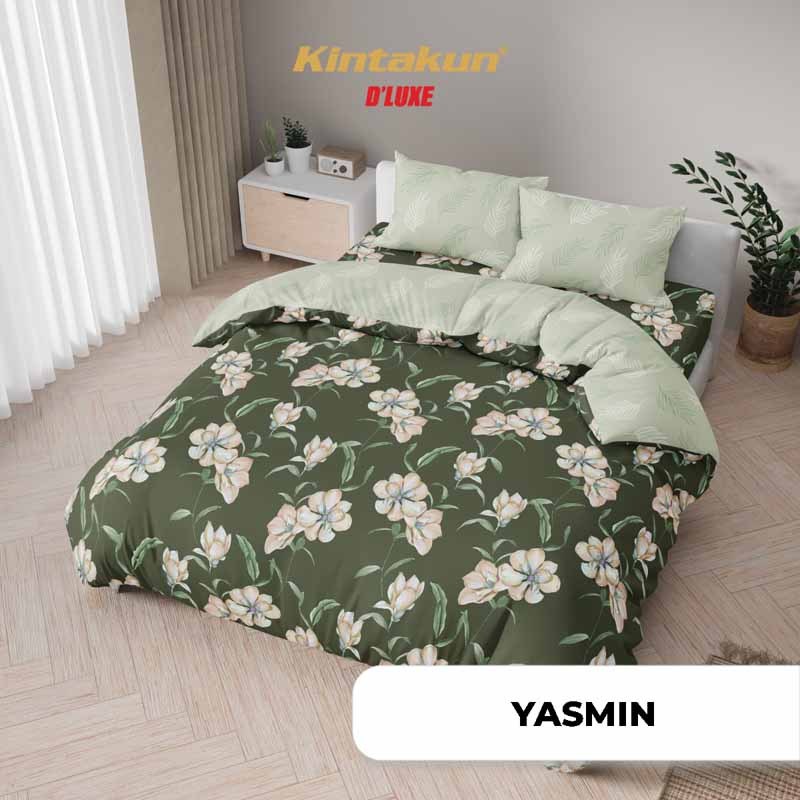 Jual KINTAKUN Bedcover Set 180x200 160X200 KING Queen T25 Flat ...