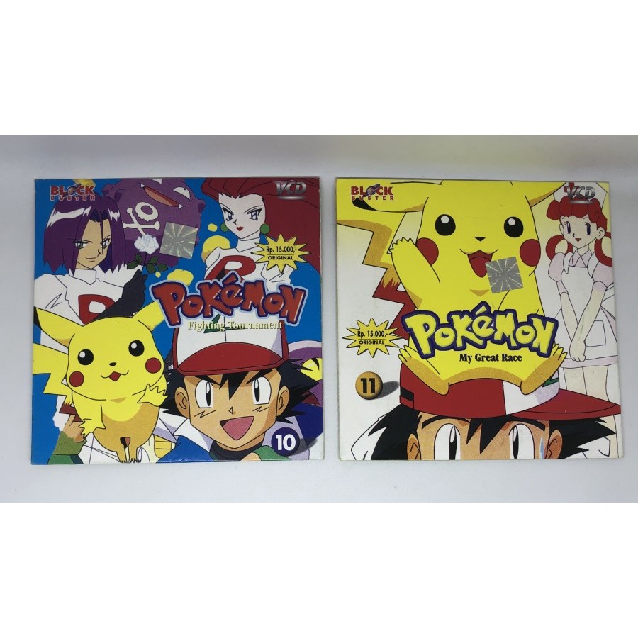 Jual VCD Film Pokemon Pikachu Series Original Movie Remaja Anak Teks ...