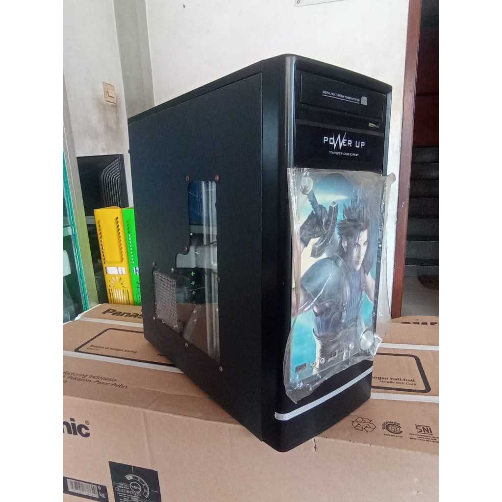 Jual CASING KOMPUTER + PSU POWER UP BERGAMBAR | Shopee Indonesia