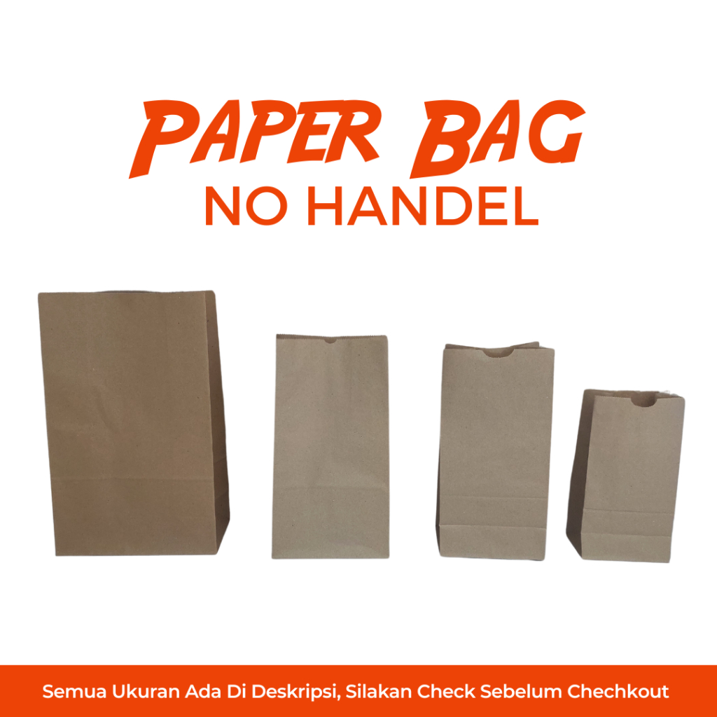 Jual Paper Bag / Kantong Kertas - Kantong Roti | Baquette Paper Craft ...