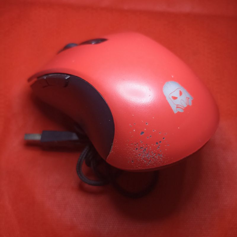 Jual Mouse Gaming MK255 RUBY Edition Second Original | Shopee Indonesia
